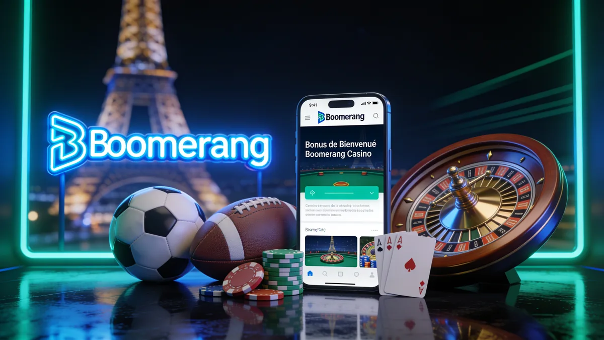 Bonus de Bienvenue Boomerang Casino — boomerang casino en France